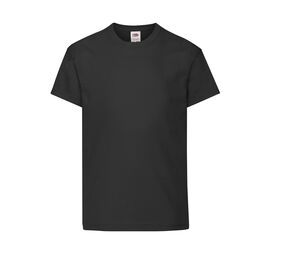 Fruit of the Loom SC1019 - Tee-shirt manches courtes enfant Black