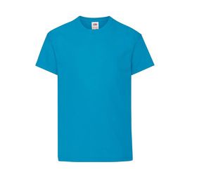 Fruit of the Loom SC1019 - Tee-shirt manches courtes enfant Azure Blue