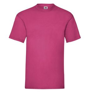 Fruit of the Loom Original SC220 - Tee Shirt Col Rond Homme Fuchsia