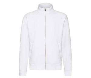 FRUIT OF THE LOOM SC2280 - Sweat zippé Premium White