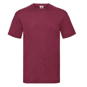 Fruit of the Loom SC230 T-shirt Manches courtes pour homme Vintage Heather Red