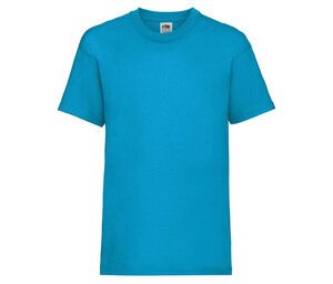 Fruit of the Loom SC231 - Tee shirt Enfant Value Weight Azure Blue