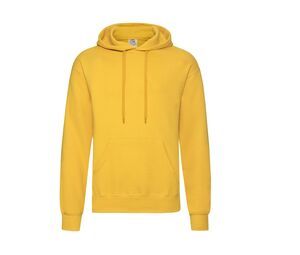 Fruit of the Loom SC270 - Sweat Shirt Capuche Homme Coton Sunflower