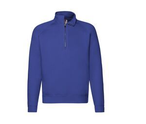 Fruit of the Loom SC276 - Sweatshirt Col Zippé Homme Premium Royal Blue