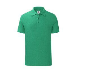 FRUIT OF THE LOOM SC3044 - Polo ICONIC Vert Cendré