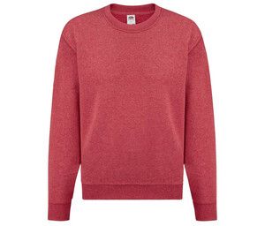 Fruit of the Loom SC351 - Sweat Enfant Col Rond Vintage Heather Red