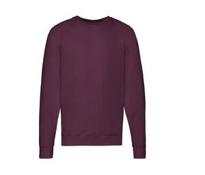 Fruit of the Loom SC360 - Sweat Raglan Homme Burgundy