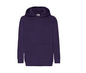 Fruit of the Loom SC371 - Sweat à Capuche Enfant Purple