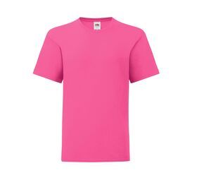 FRUIT OF THE LOOM SC6123 - Tee-shirt enfant Fuchsia