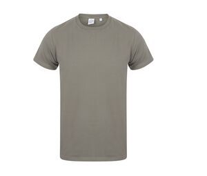 Skinnifit SF121 - Tee-Shirt Homme Stretch Coton Khaki