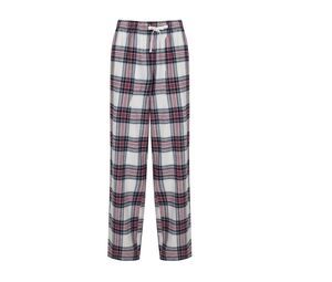 SF Women SK083 - Pantalon de pyjama femme White / Pink Check