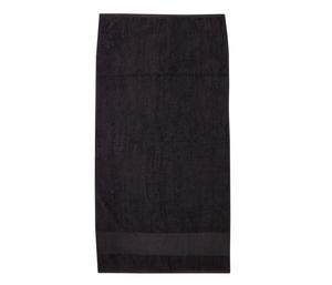 TOWEL CITY TC034 - Serviette de toilette avec liteau Black