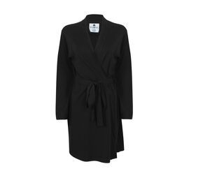 Towel City TC050 - Peignoir portefeuille Femme Black