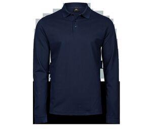 TEE JAYS TJ1406 - Polo stretch manches longues homme Navy