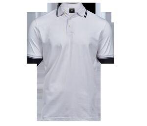 TEE JAYS TJ1407 - Polo homme col et manches contrastés