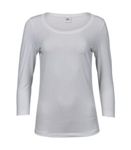 TEE JAYS TJ460 - T-shirt femme manches 3/4 White