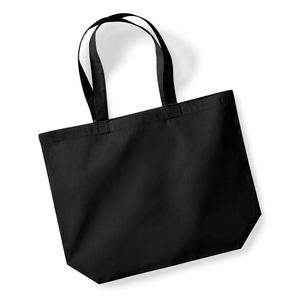 WESTFORD MILL WM265 - Maxi sac shopping en coton bio Black