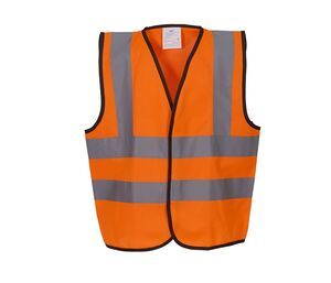 YOKO YK100C - Gilet haute visibilité enfant Hi Vis Orange