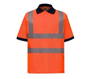 YOKO YK210 - Polo manches courtes haute visibilité Hi Vis Orange