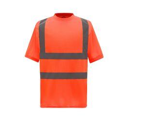 YOKO YK410 - T-shirt manches courtes haute visibilité Hi Vis Orange