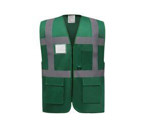 YOKO YK801 - Gilet multi-fonction haute sécurité Paramedic Green