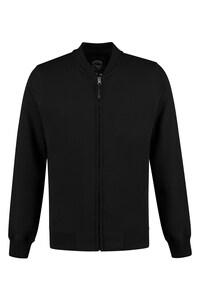 LEMON & SODA LEM3224 - Heavy Sweater Cardigan Unisex Noir