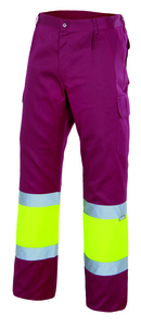 Velilla 157 - PANTALON BICOLORE HV