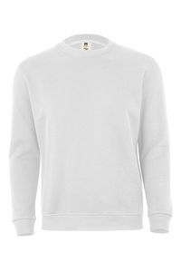 Mukua MK620V - SWEAT UNISEXE À COL ROND White