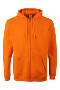 Mukua SF270U - SWEAT-SHIRT À CAPUCHE ZIPPÉE Orange