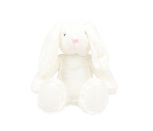 Mumbles MM060 - Peluche print me Bunny / White 