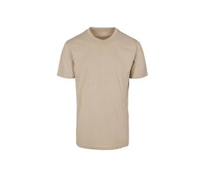 Build Your Brand BY004 - T-shirt col rond Sand