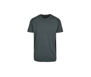 Build Your Brand BY004 - T-shirt col rond Bottle Green