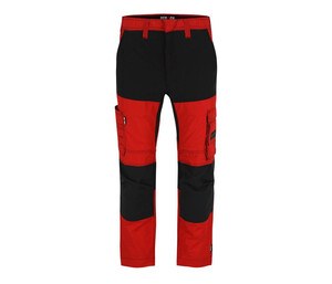 HEROCK HK101 - Pantalon multi-poches Rouge/Noir