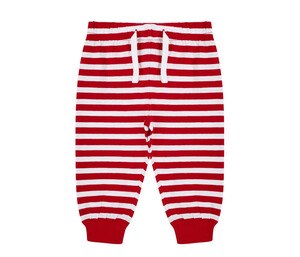 Larkwood LW085 - Pantalon de pyjama Red / White Stripes
