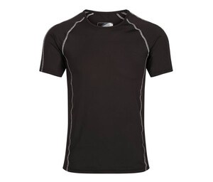 REGATTA RGS227 - Tee-shirt manches courtes stretch Black