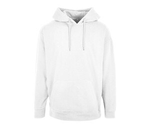 BUILD YOUR BRAND BYB006 - Sweat capuche ample White