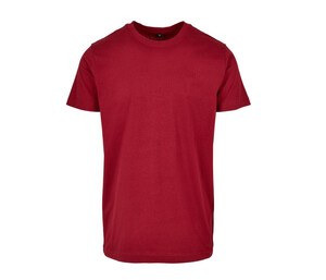 BUILD YOUR BRAND BYB010 - Tee-shirt col rond 140 Burgundy