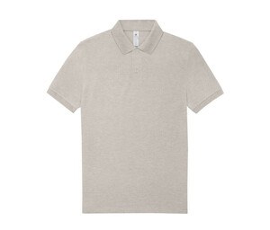 B&C BCU426 - Polo homme 210 Heather Grey Fog