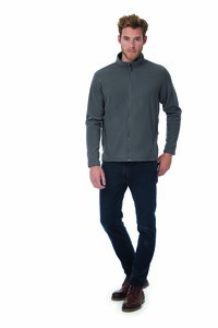 B&C BC671 - Veste Polaire Légère Homme Fermeture Éclair