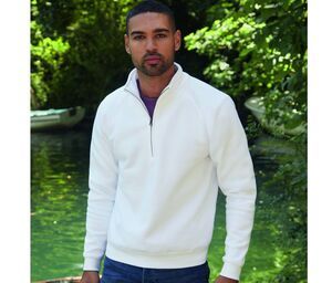 Fruit of the Loom SC276 - Sweatshirt Col Zippé Homme Premium