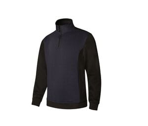 VELILLA V5703 - SWEAT BICOLORE COL ZIPPÉ