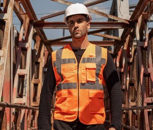 KORNTEX KX223 - Gilet de sécurité multifonctionnel